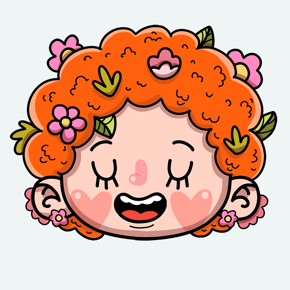 MENINA FLOR