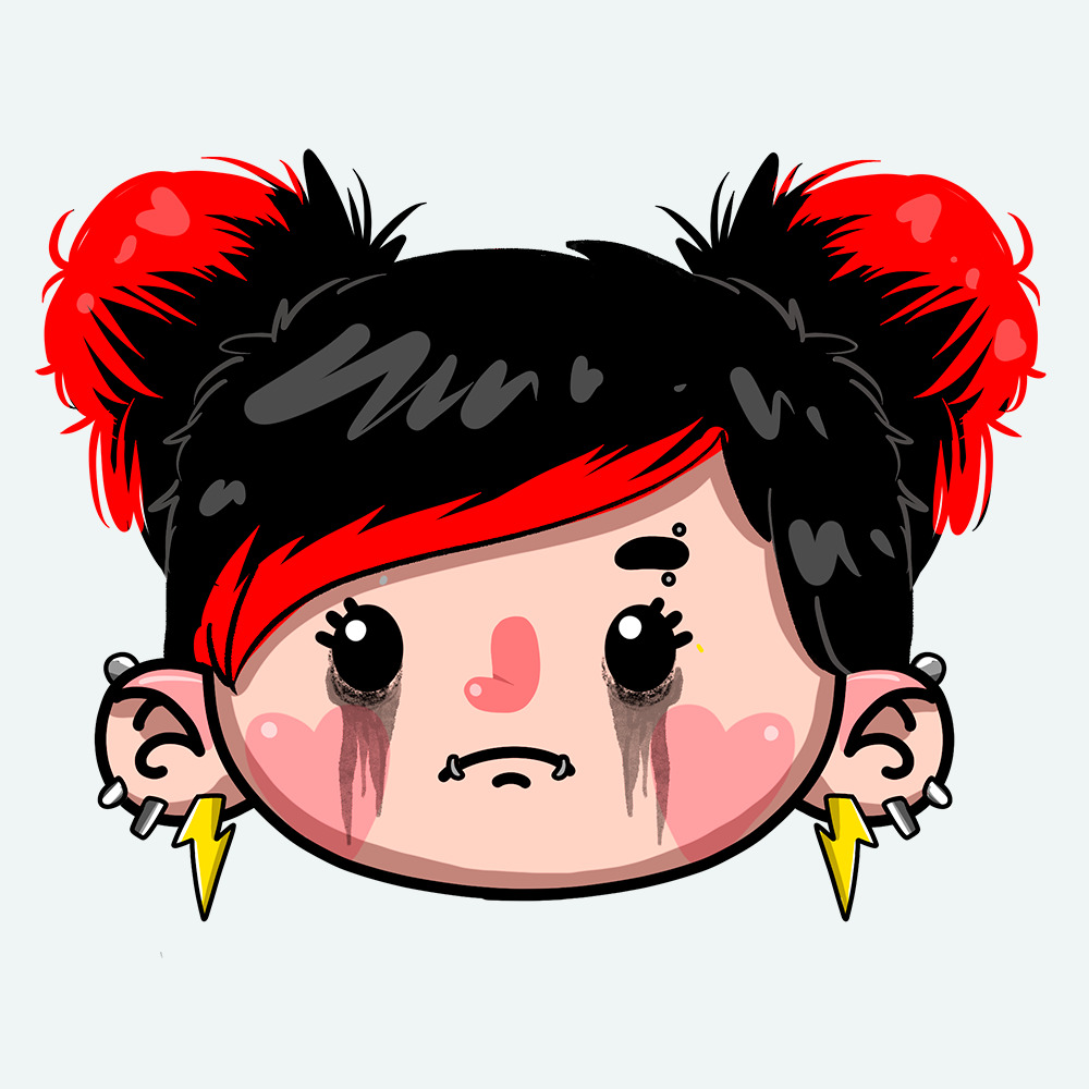 MENINA EMO