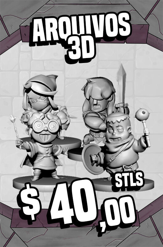 ARQUIVOS DAS MINIATURAS