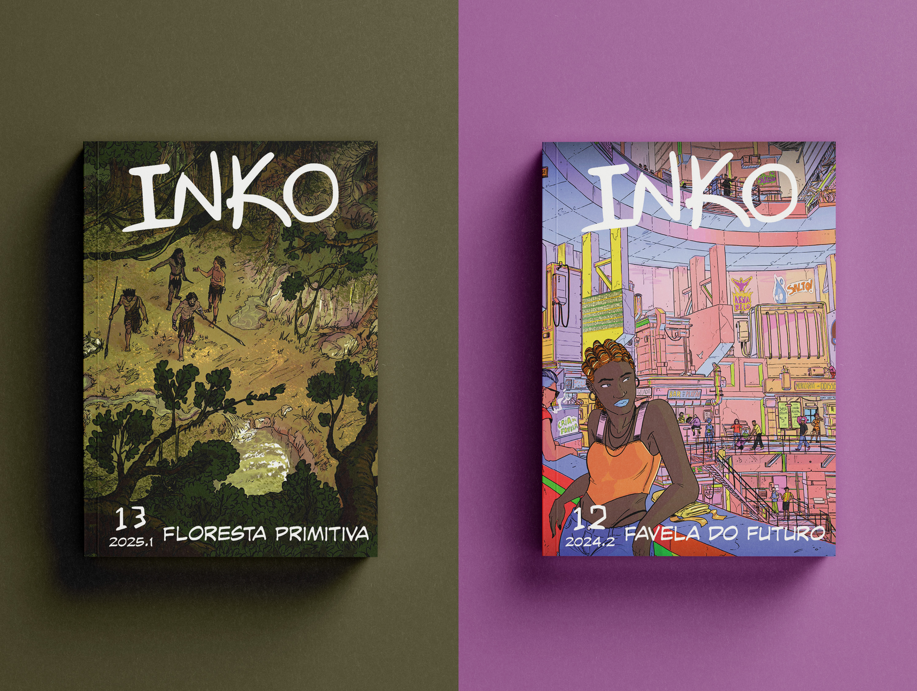 Inko - Floresta Primitiva + Favela do Futuro
