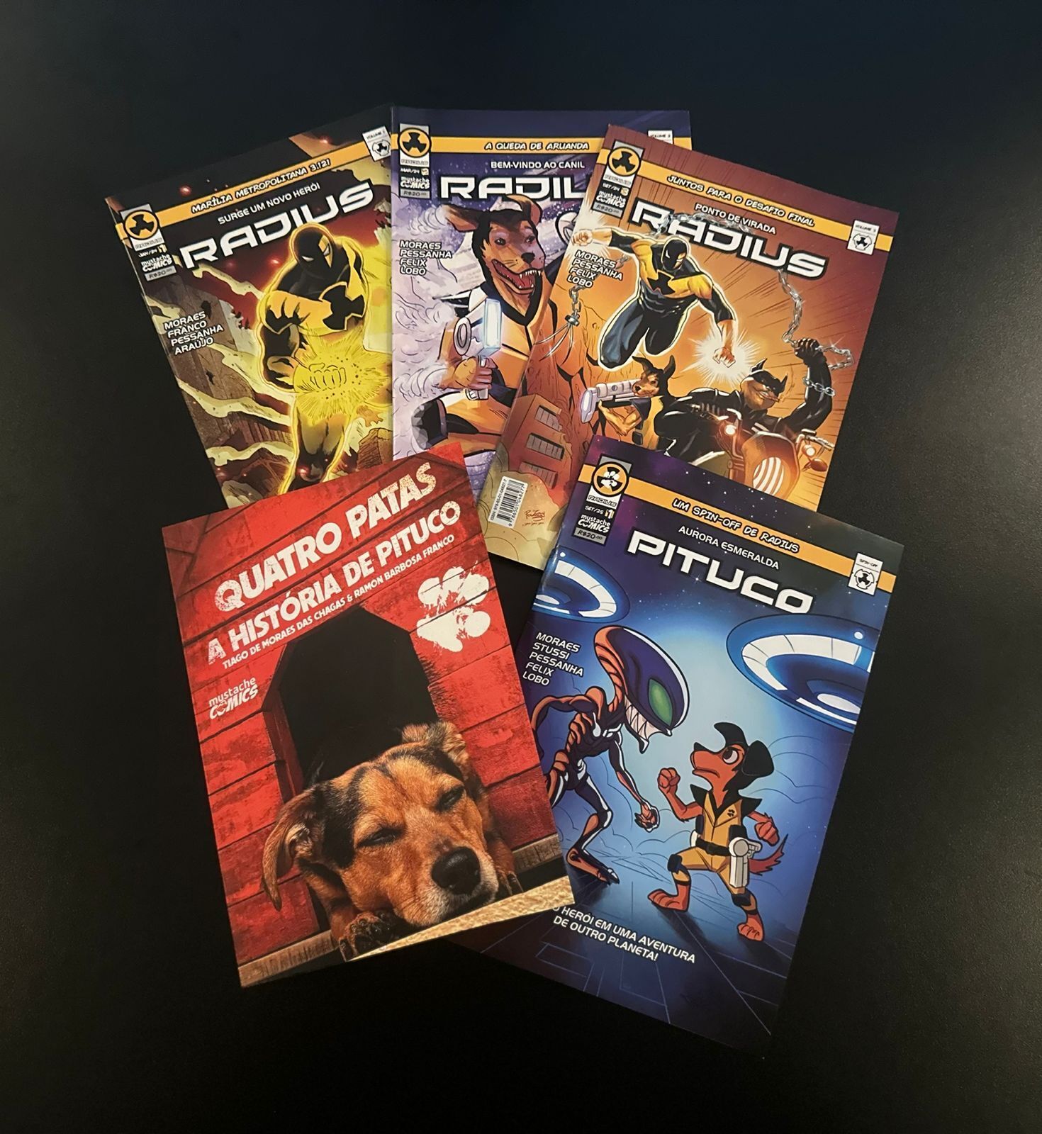 🐶 Combo Quatro Patas + Universo Radius