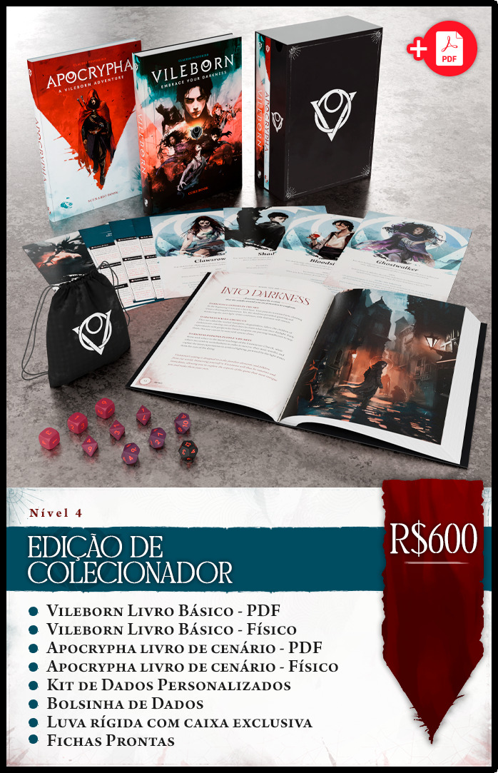 🩸Nível 4 — Edição de Colecionador