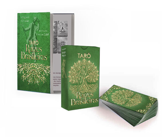 Deck + Livro Tarô Raízes Brasileiras