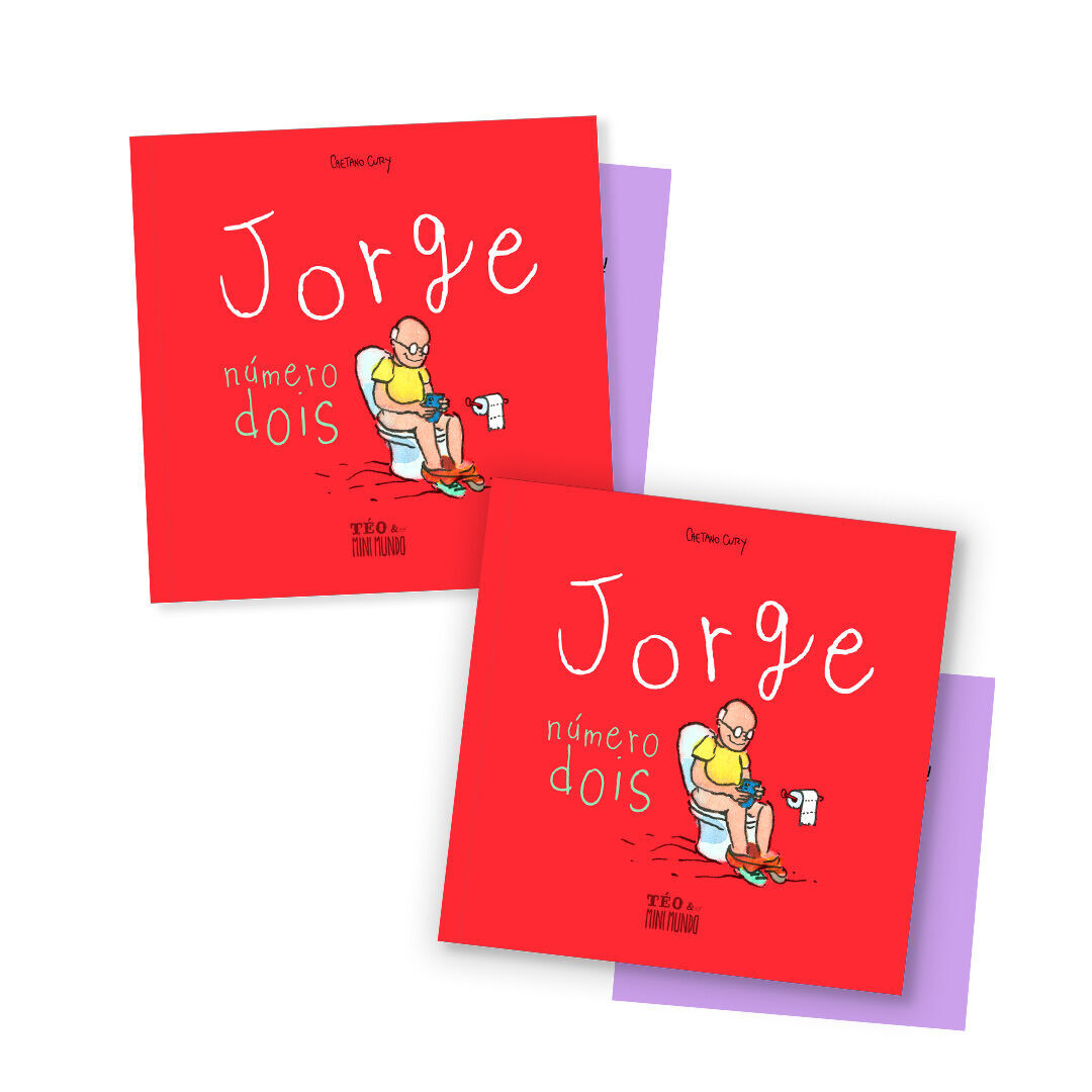 EM DOBRO (2 Livros Novos do Jorge + 2 Prints Autografados)