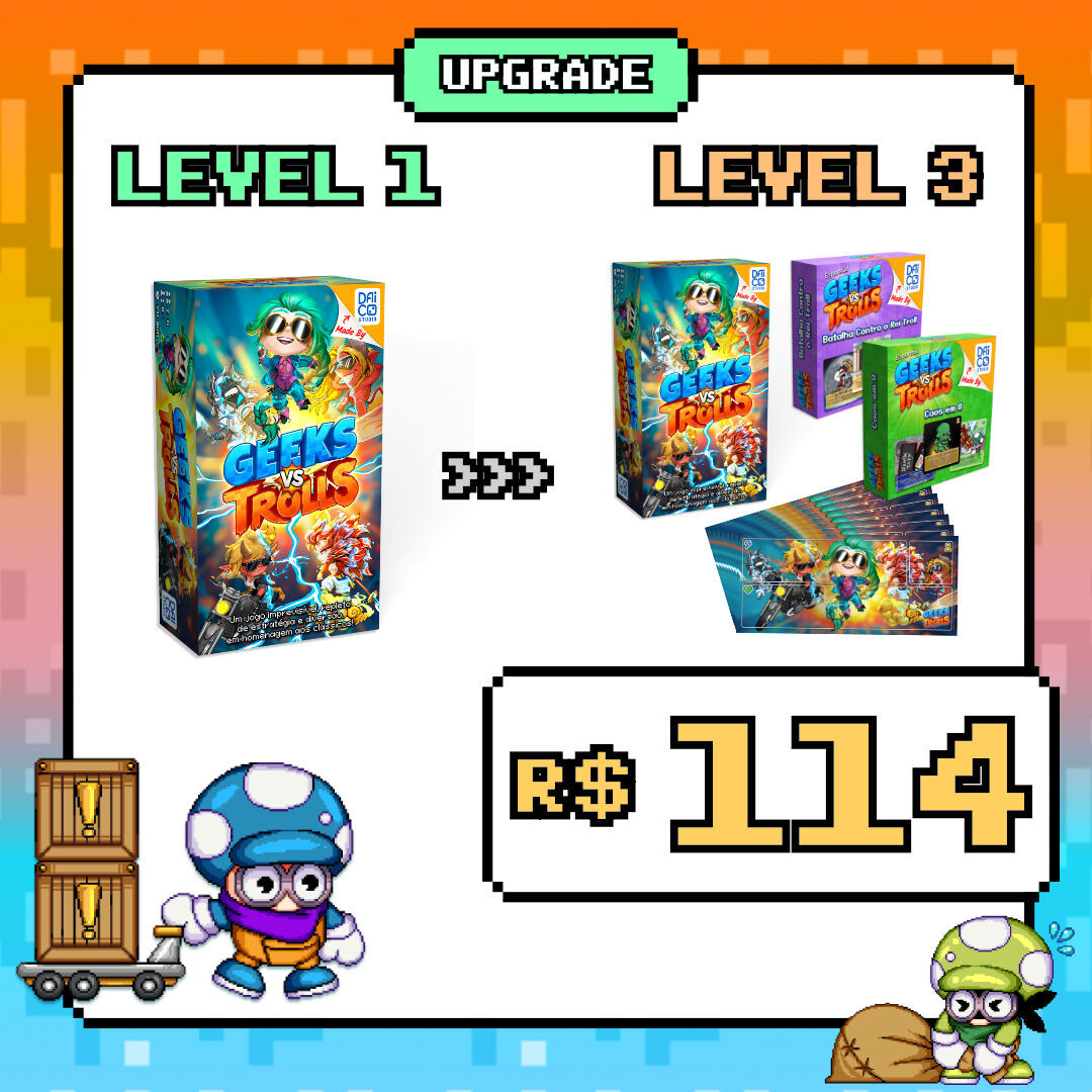 Upgrade Level 1 para Level 3