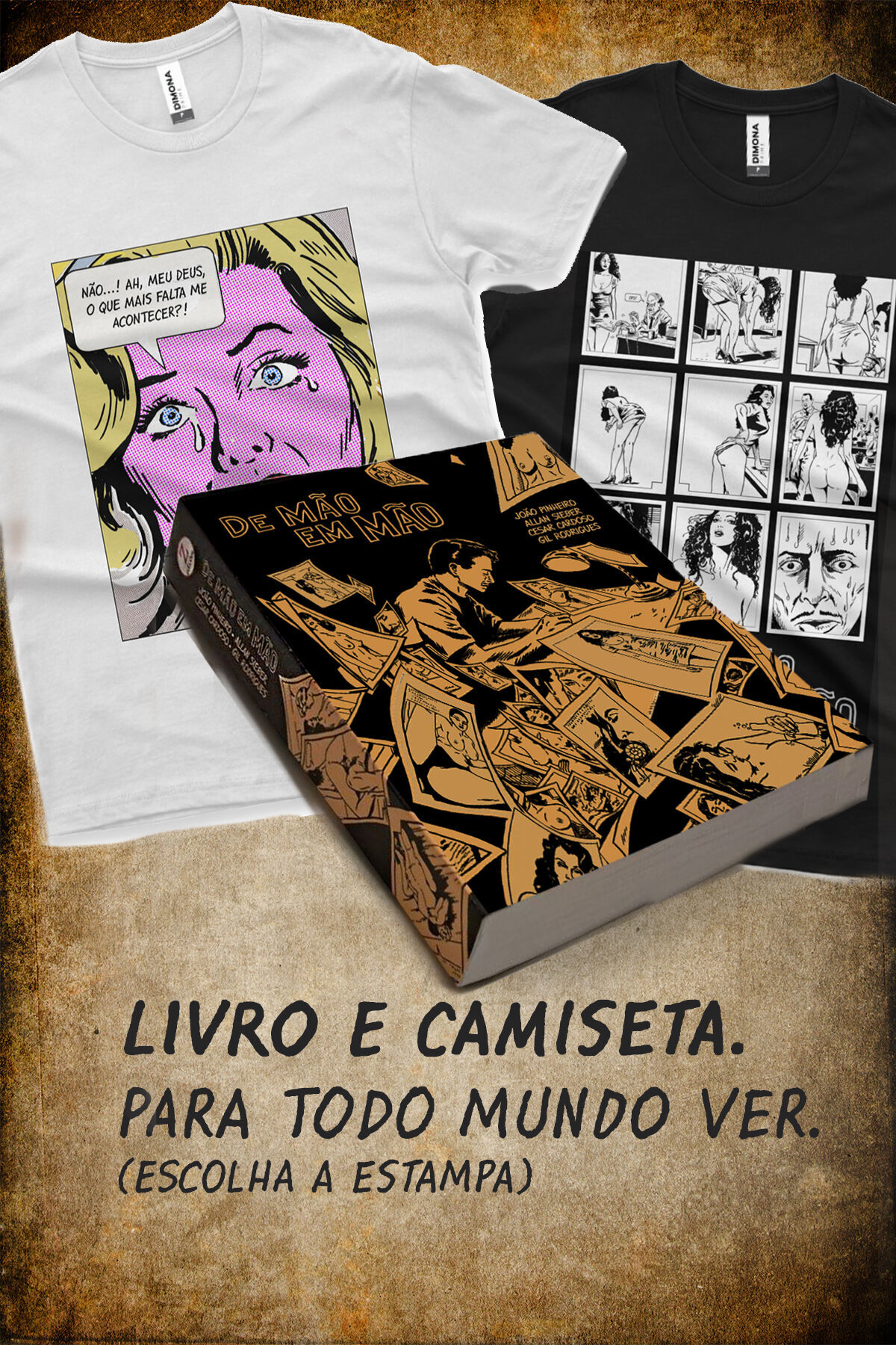 Suando a camisa