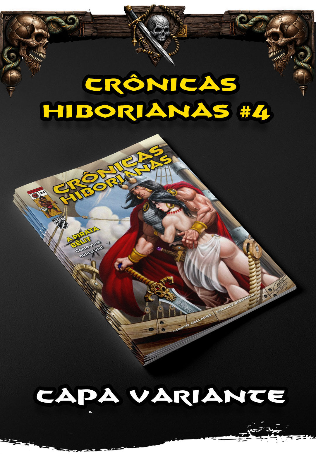 Kir Crônicas Hiborianas 4 - Capa Variante