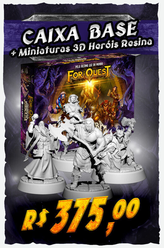 Herói com 4 Miniaturas 