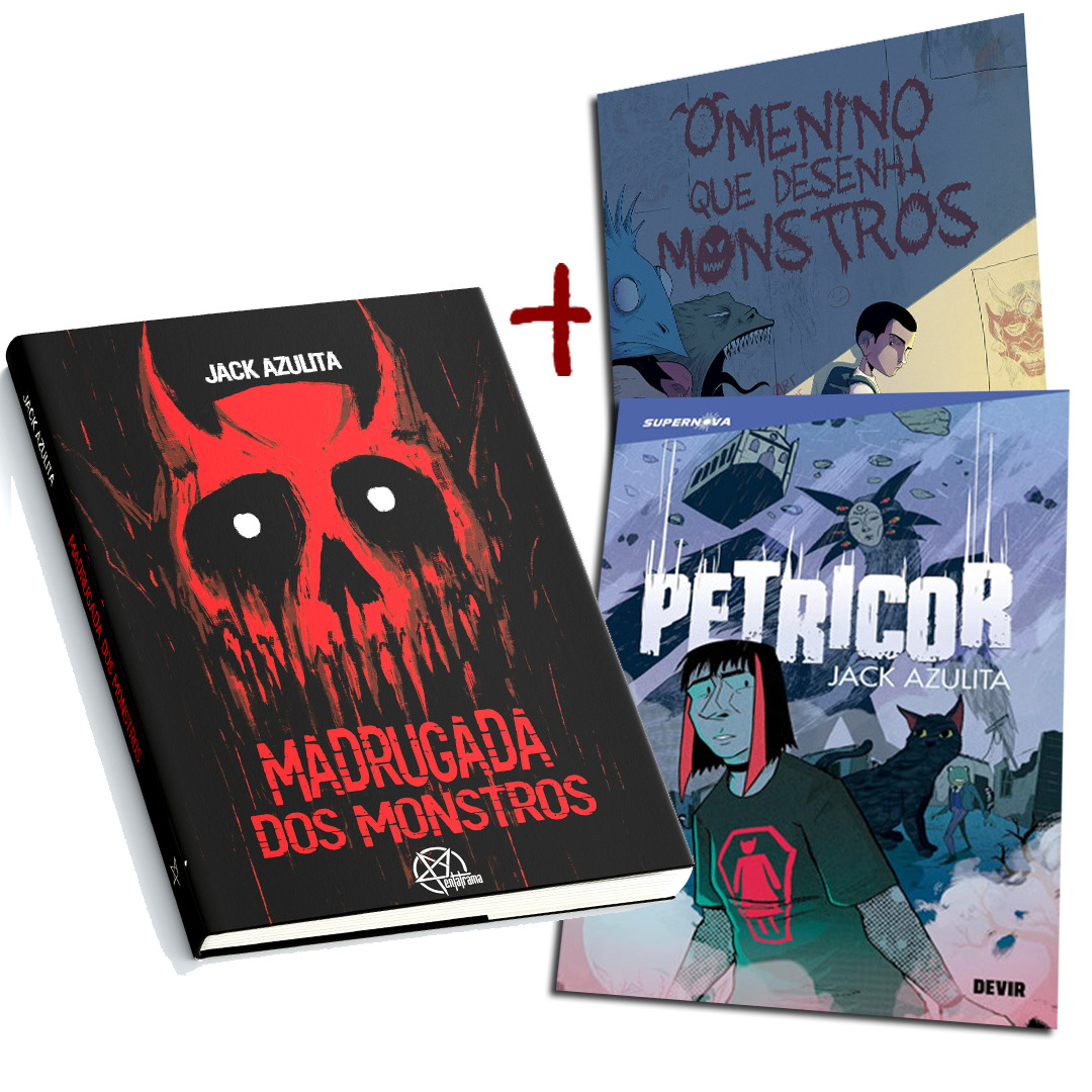 Madrugada+Menino que desenha monstros+Petricor