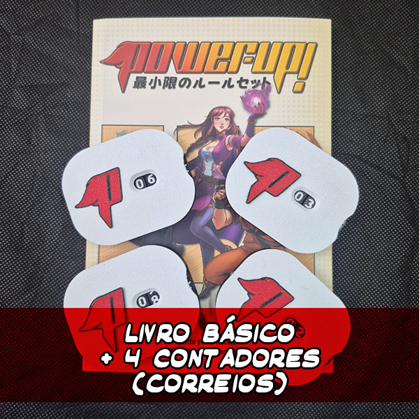 Livro Base + 4 Contadores (Correios)