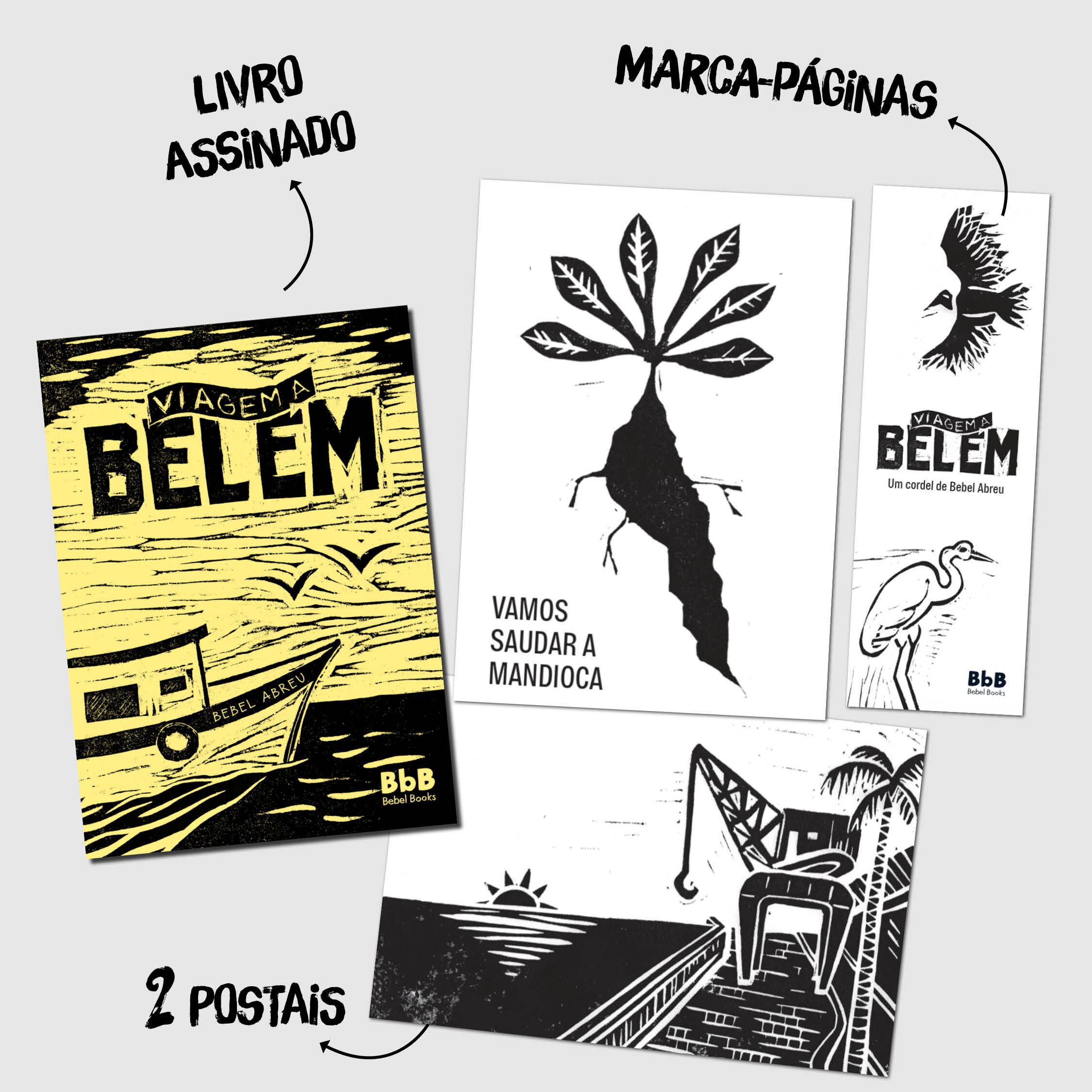 CARIMBÓ - 1 livro impresso autografado