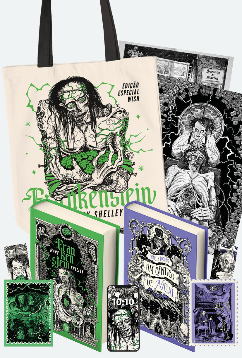 Promocional: Frankenstein + Um Cântico de Natal + Ecobag