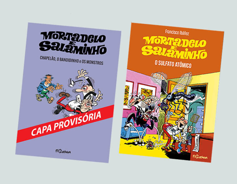 3. Mortadelo e Salaminho: "Chapelão, o bandidinho" e "Os monstros" + "O sulfato atômico"
