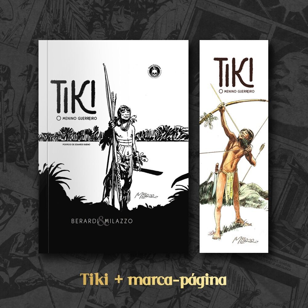 Tiki + marca-página