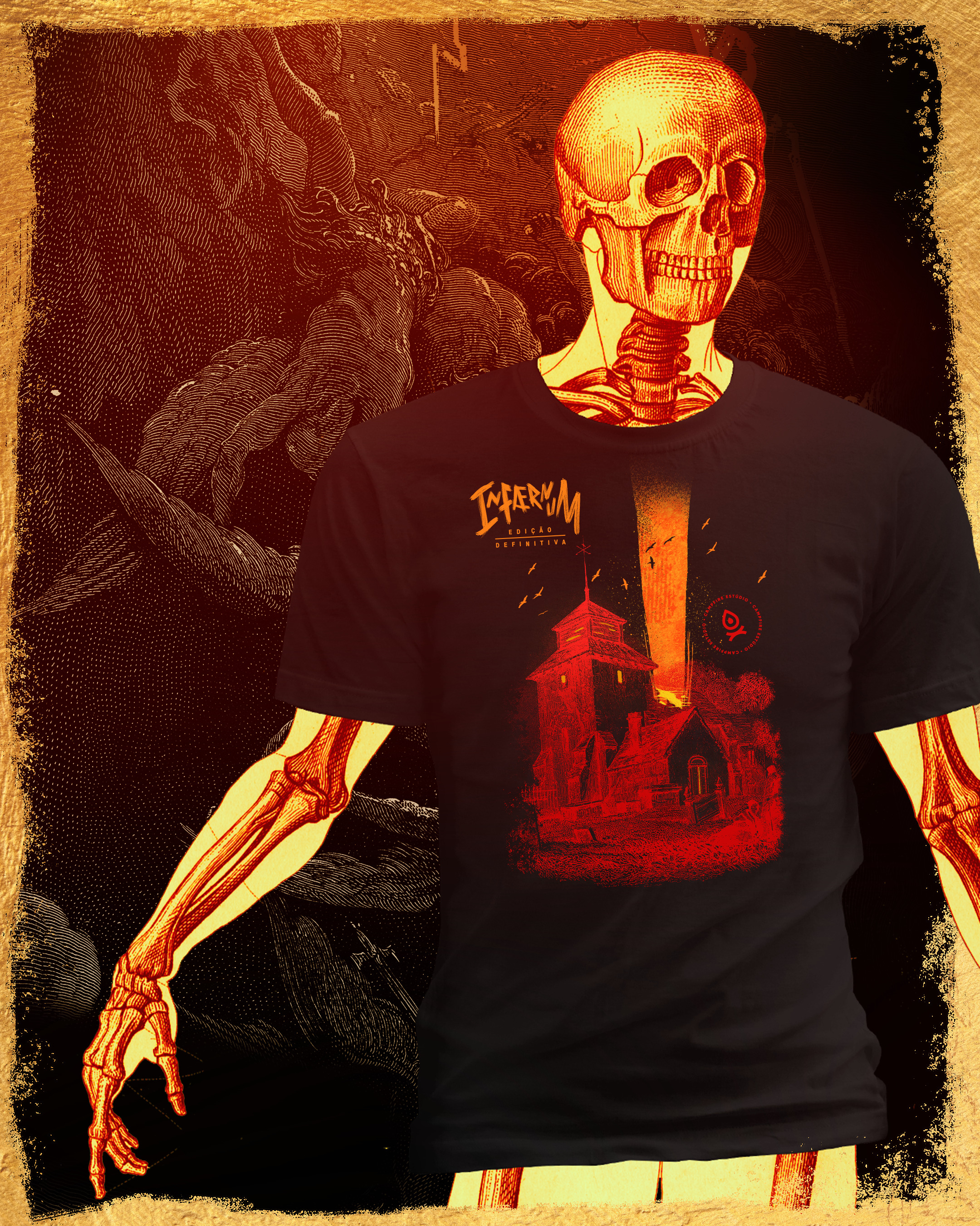 Camiseta da Templo do Apocalipse (add-on)