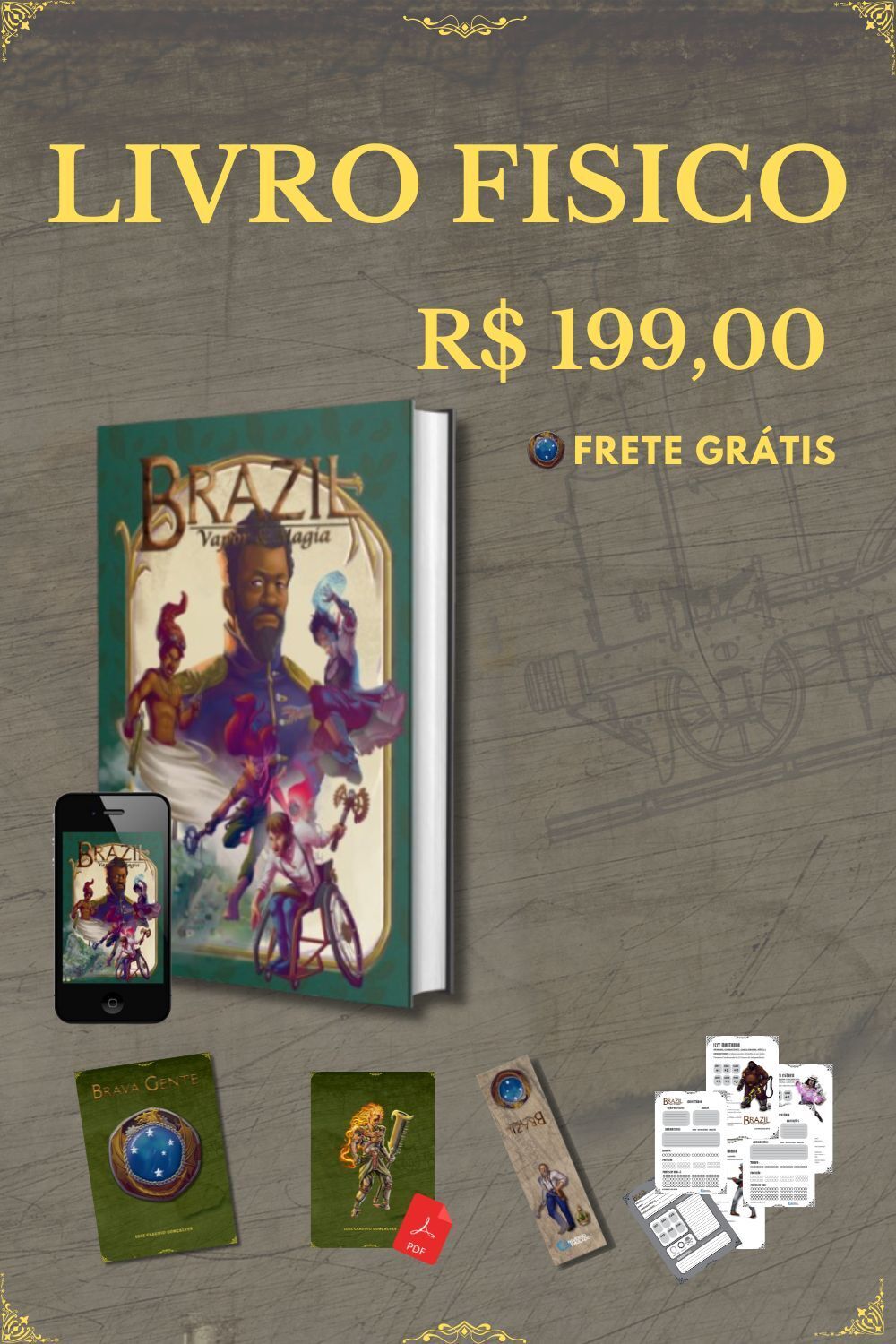 BRAZIL VAPOR & MAGIA (FÍSICO E PDF)