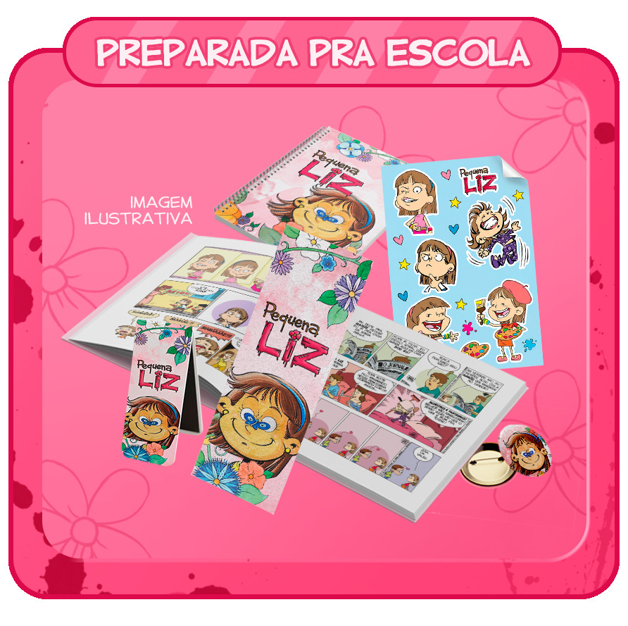 PREPARADA PRA ESCOLA!