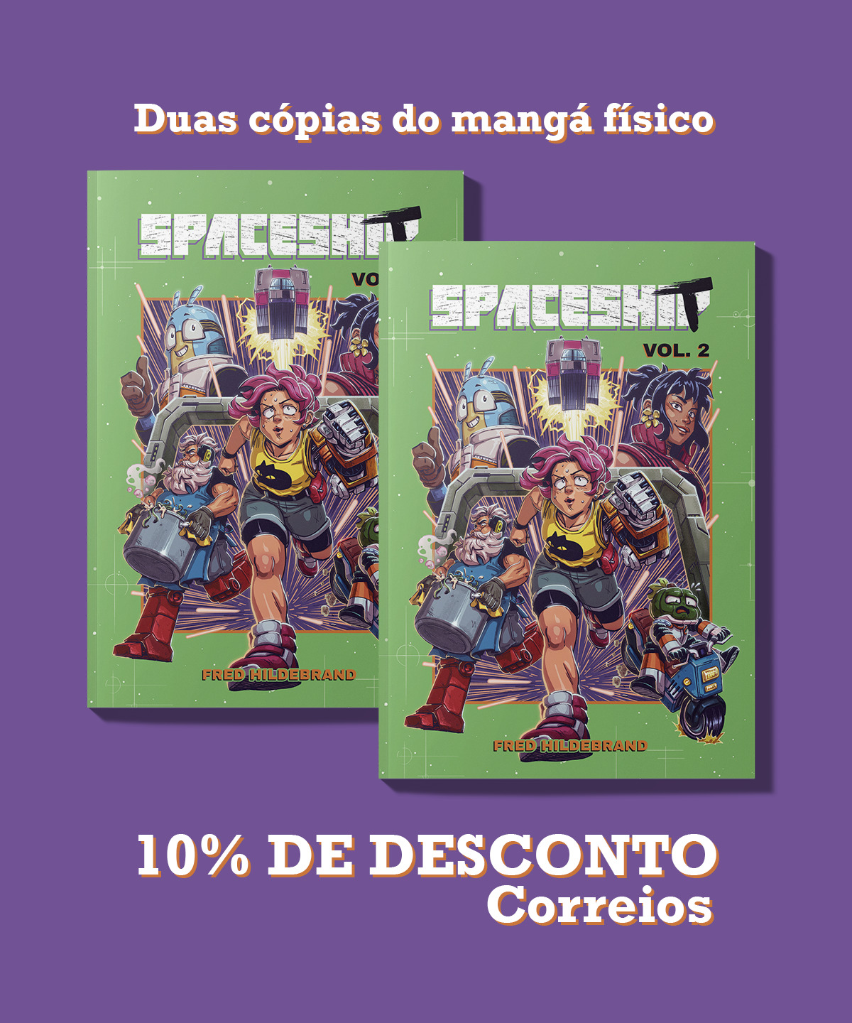 Dê quadrinhos de presente