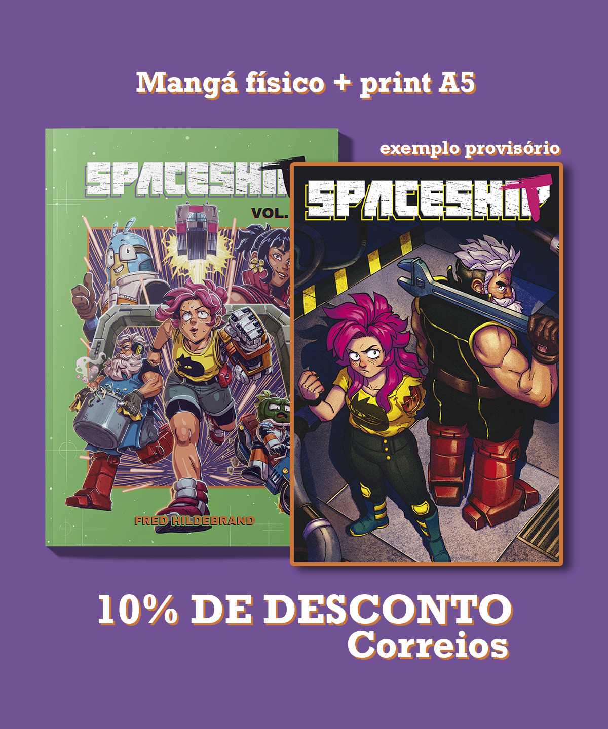 SPACESHIT VOL. 2 mais Print A5