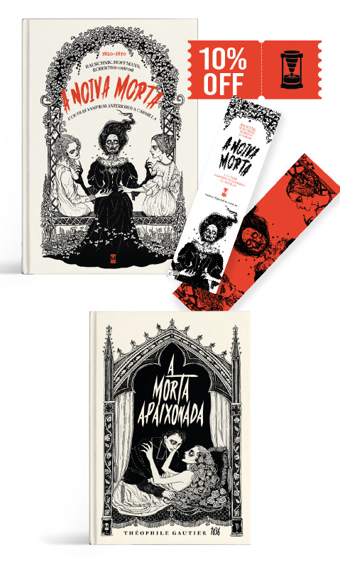 Livro + A Morta Apaixonada + Marcador + Cupom