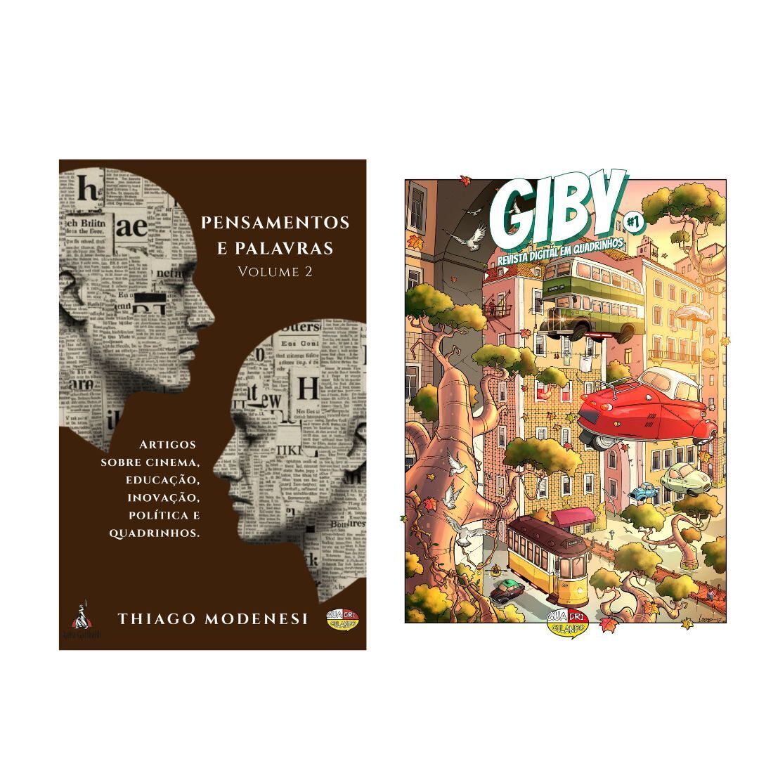 PENSAMENTOS E PALAVRAS VOL. 1 + GIBY#1