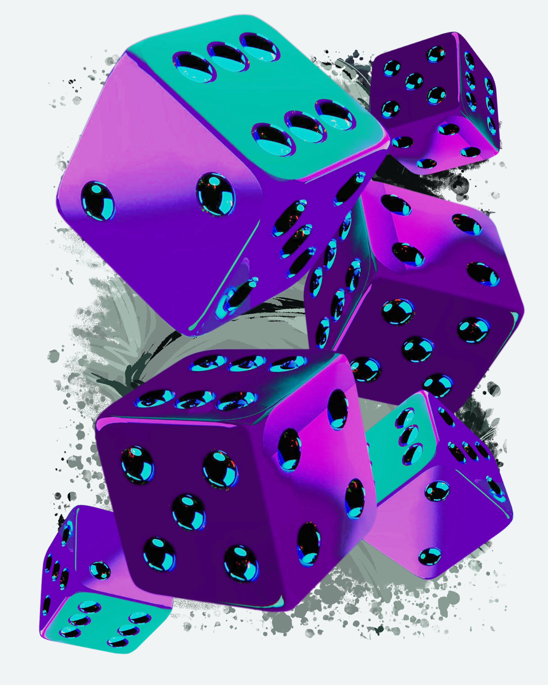 Kit de 6 dados (ADD-ON)