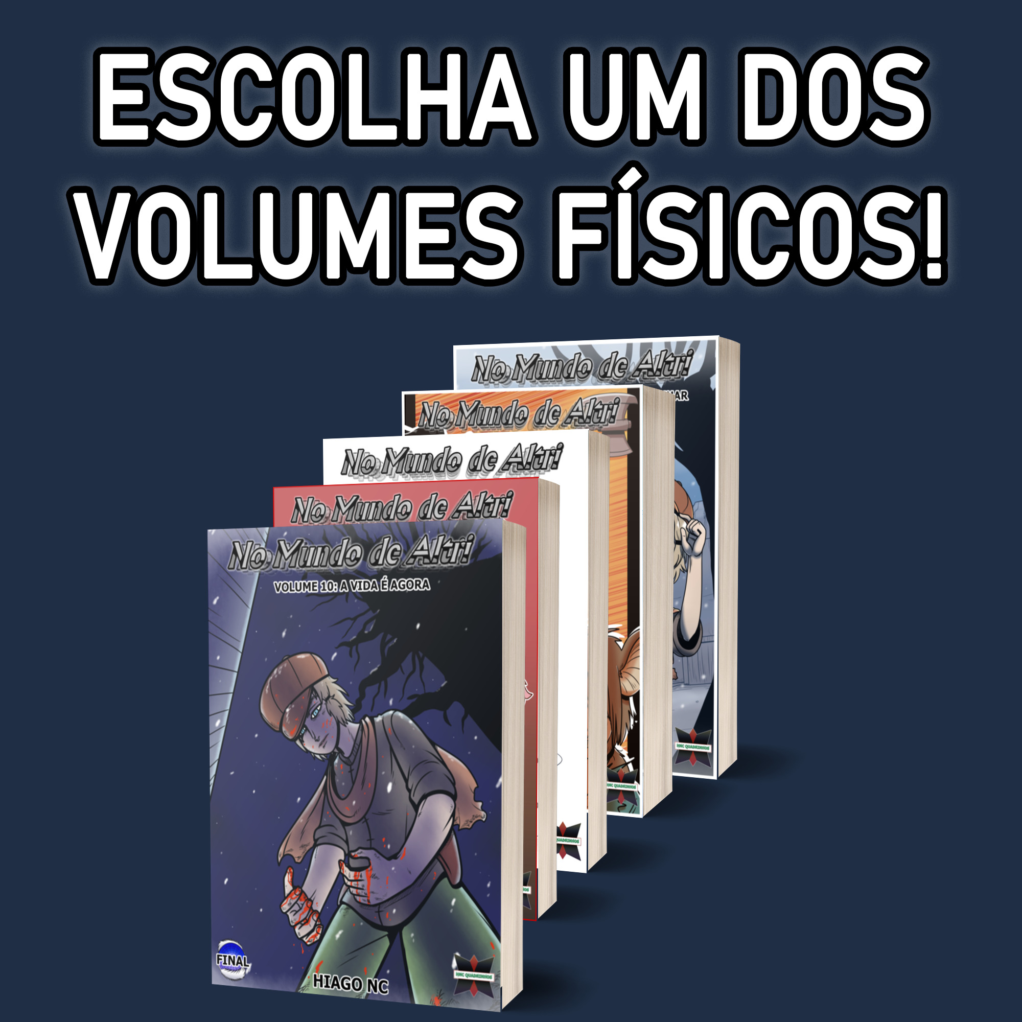 Volume 10 (ou anterior) físico!