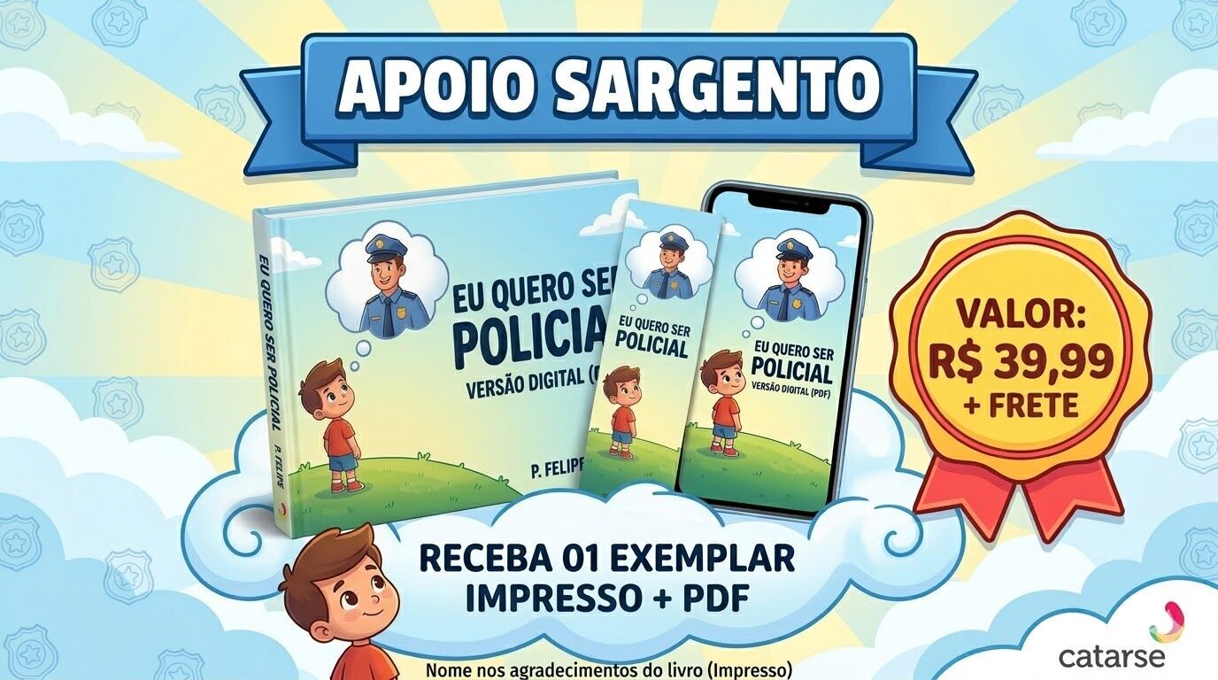 🔵 APOIO SARGENTO (Impresso + PDF)