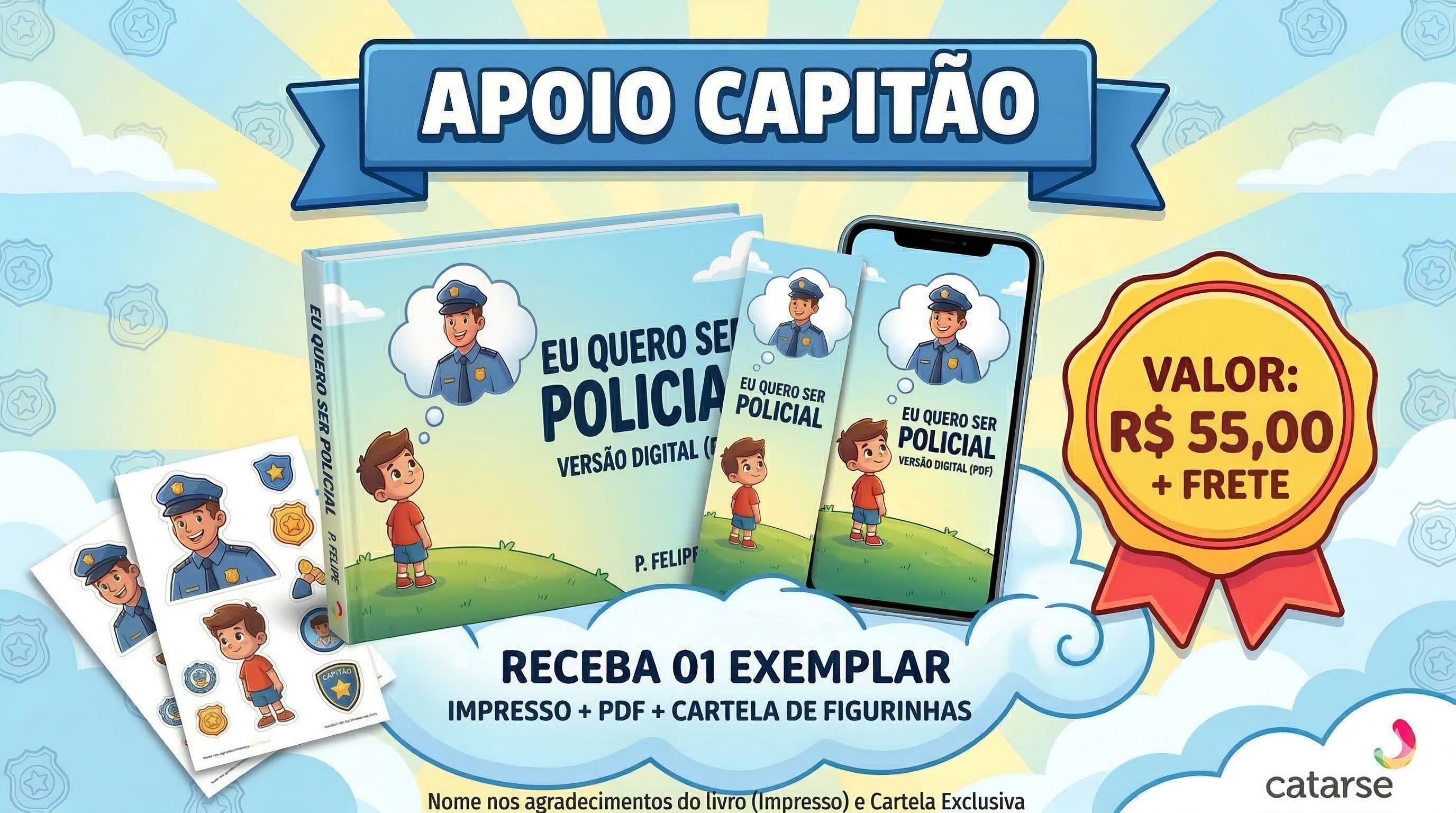 🟡 APOIO CAPITÃO (Combo Colecionador)