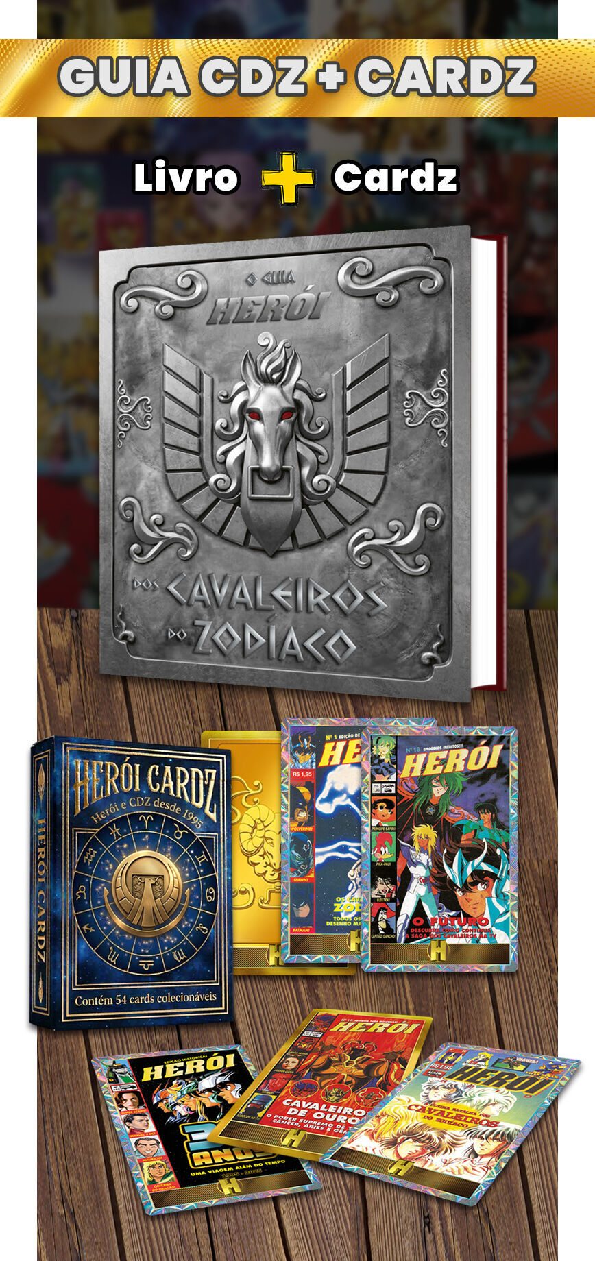 GUIA CDZ + HERÓI CARDZ