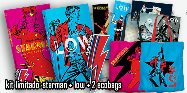 kit limitado: starman + low + 2 ecobags