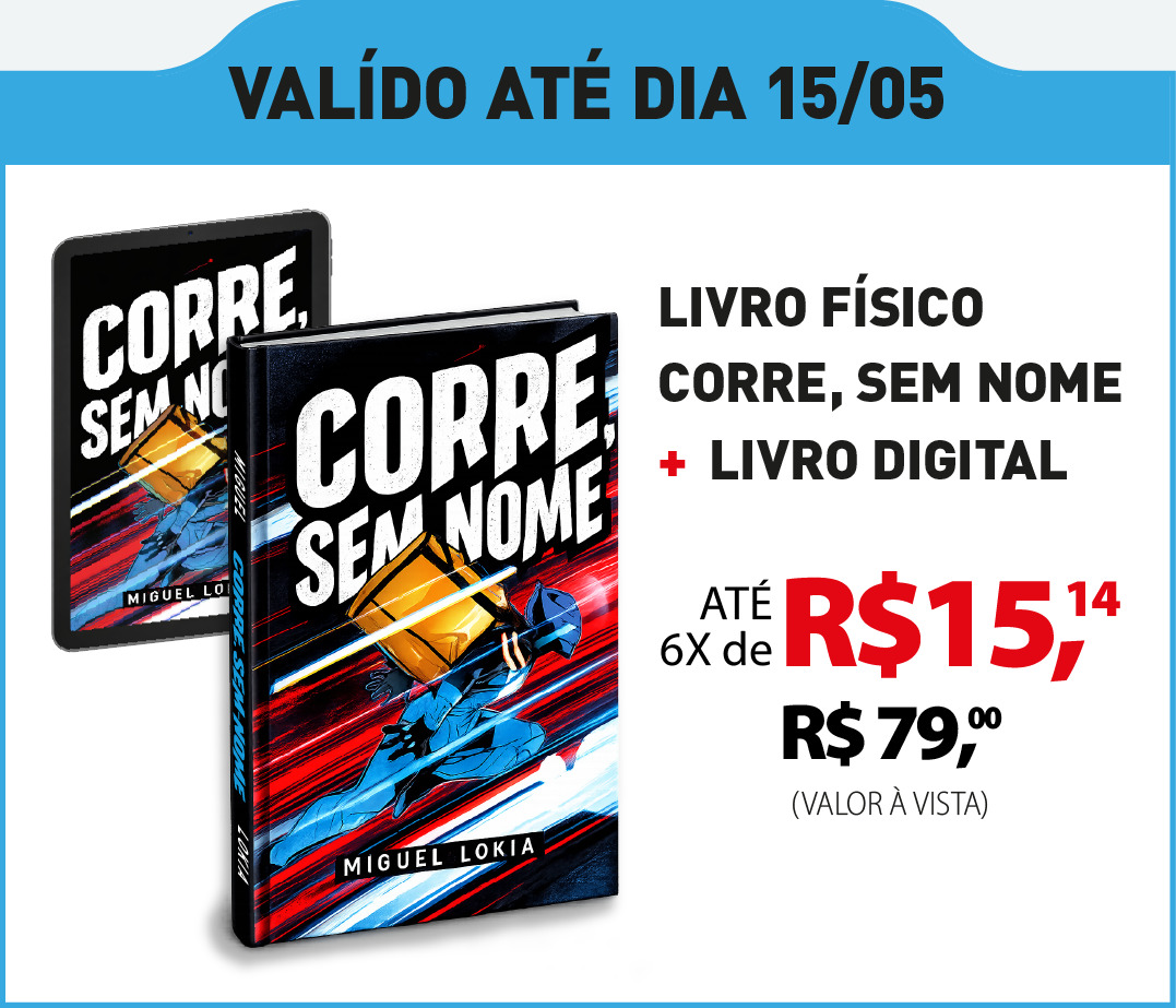 Nível 2 (livro físico Corre, Sem-Nome + livro digital)