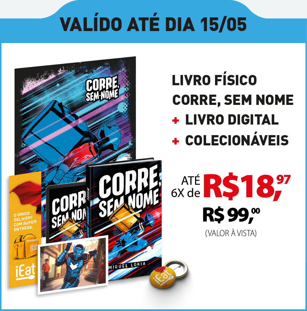 Nível 3 (livro físico Corre, Sem-Nome + livro digital + colecionáveis)