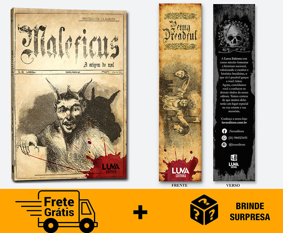 01 LIVRO + MARCADOR + BRINDE