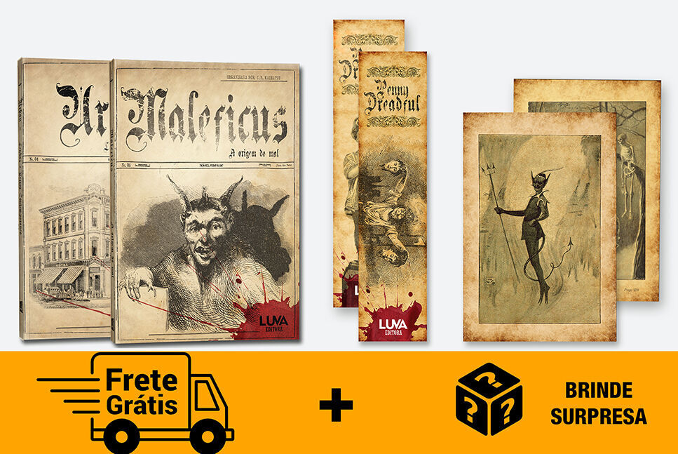 01 LIVRO + 01 URBAN + 02 POSTAIS + 02 MARCADORES + BRINDE