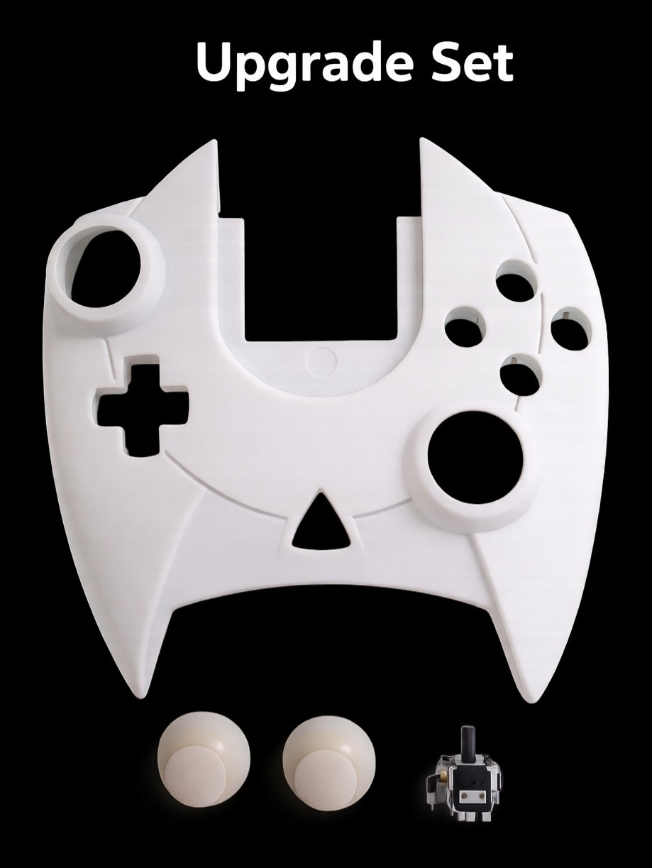 Upgrade to 2 Analog Sticks + Compatible Front Shell (Upgrade para 2 Analógicos + Frente Compatível) 