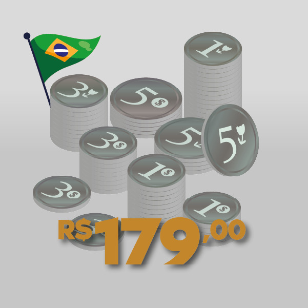 2ª LOTE DO KIT DE  MOEDAS EXCLUSIVAS