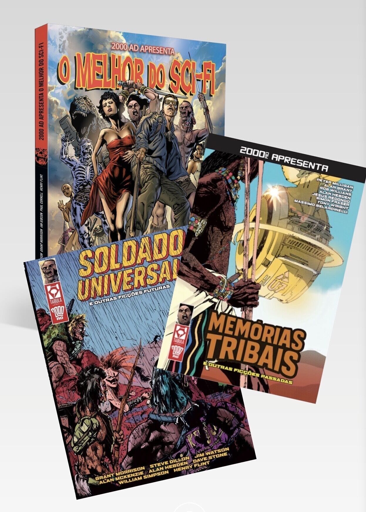 2000 AD: MEMÓRIAS TRIBAIS + SOLDADO UNIVERSAL [50% OFF + FEETE GRATIS]