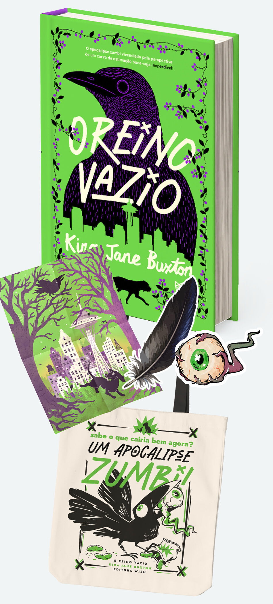 O Reino Vazio + Ecobag + Brindes Impressos (Lote 2)