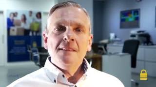 Imagem do vídeo de depoimento de Sebastian Richers, Diretor Comercial Geberit sobre o GuardeAqui