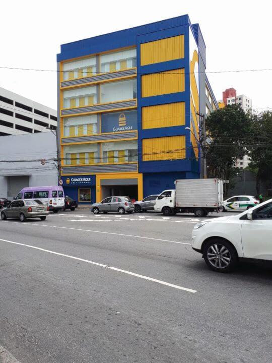 Fotografia da fachada do GuardeAqui Unidade Mooca