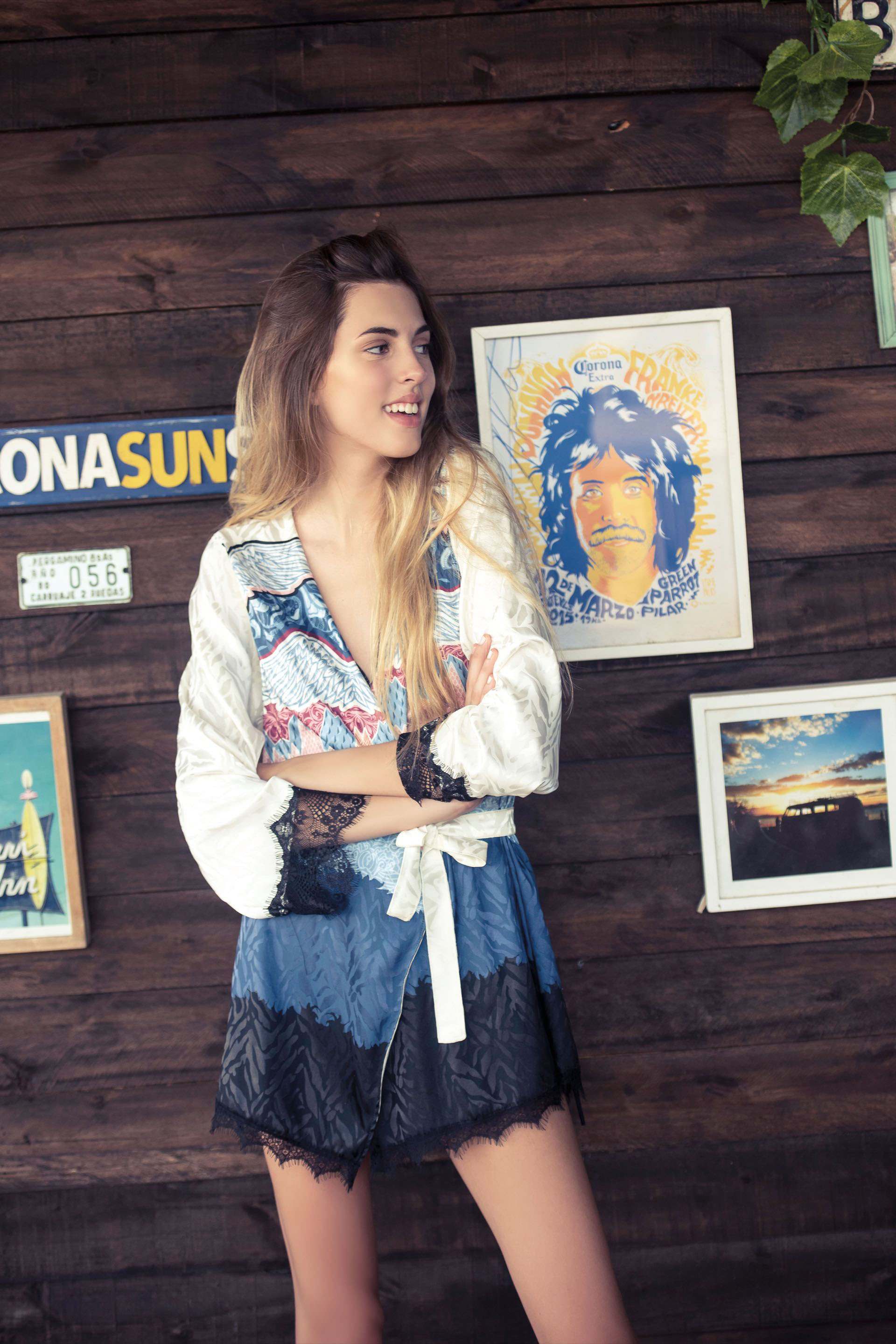 Kimono corto. Foto: Maia Croizet/ Para Ti