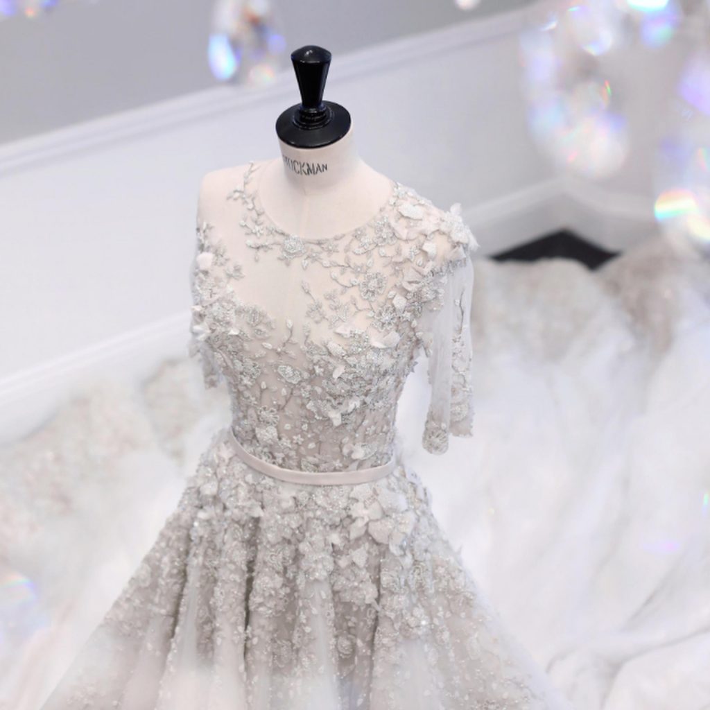 Detalles de un diseño de Ralph & Russo. (Foto Instagram)