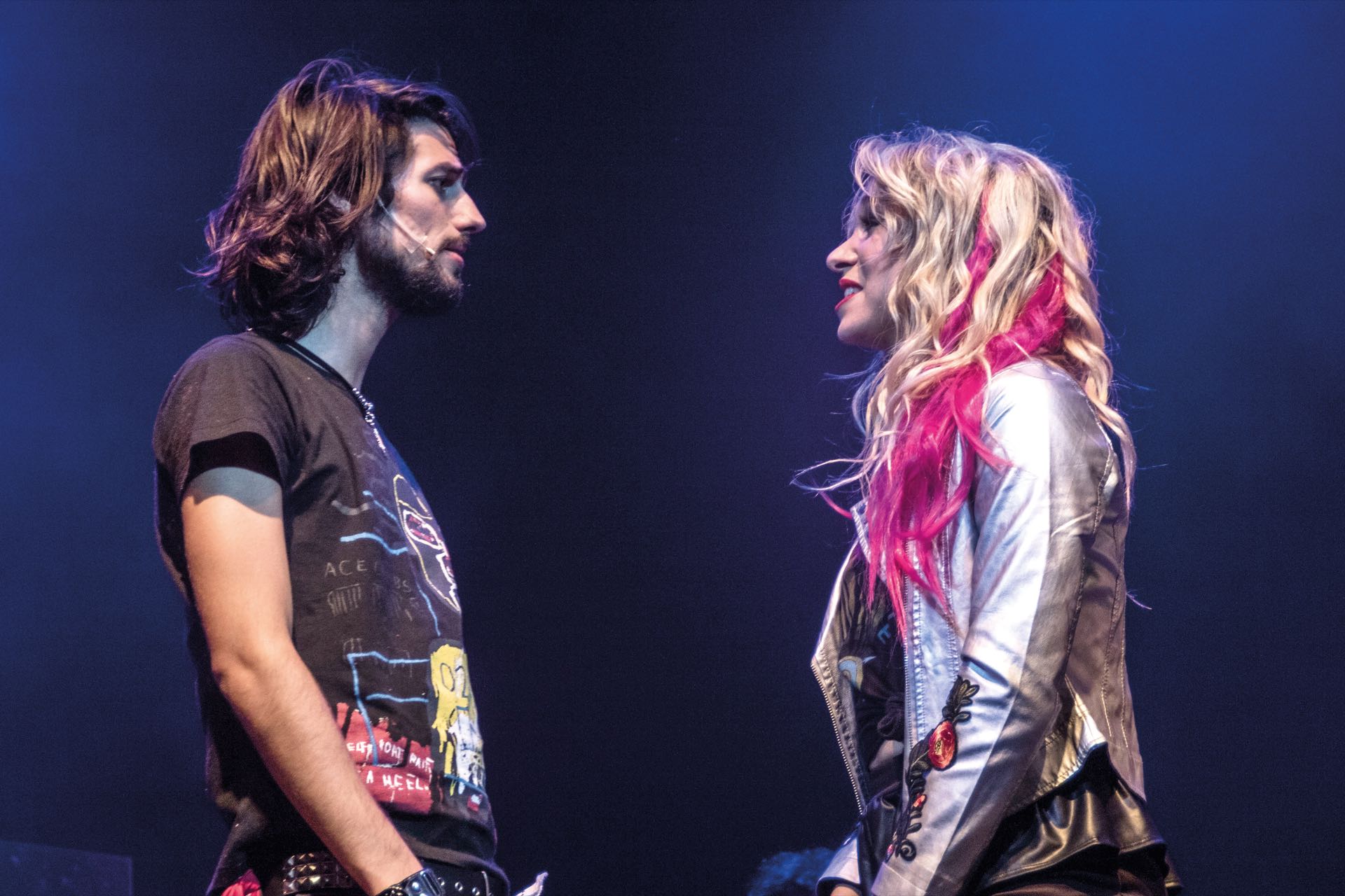 Mica en Rock of Ages.