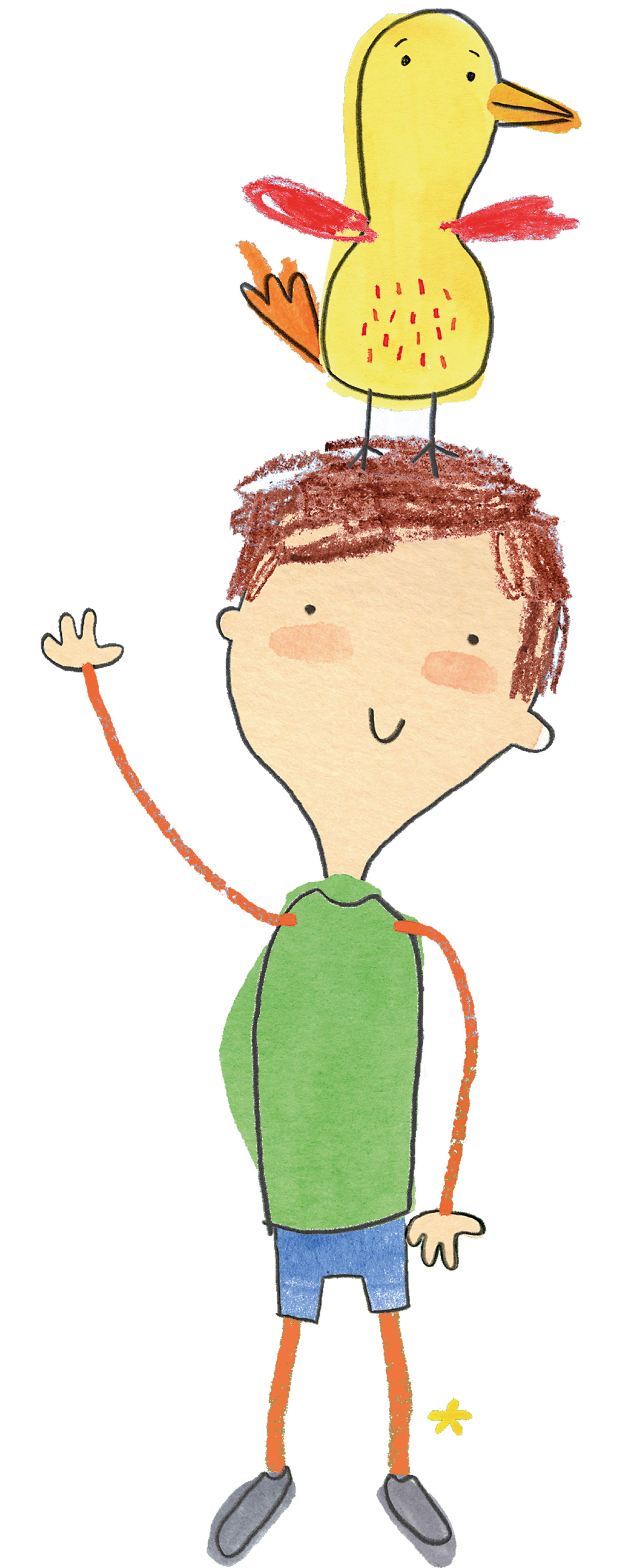 Uno de los dibujos de Pablo.