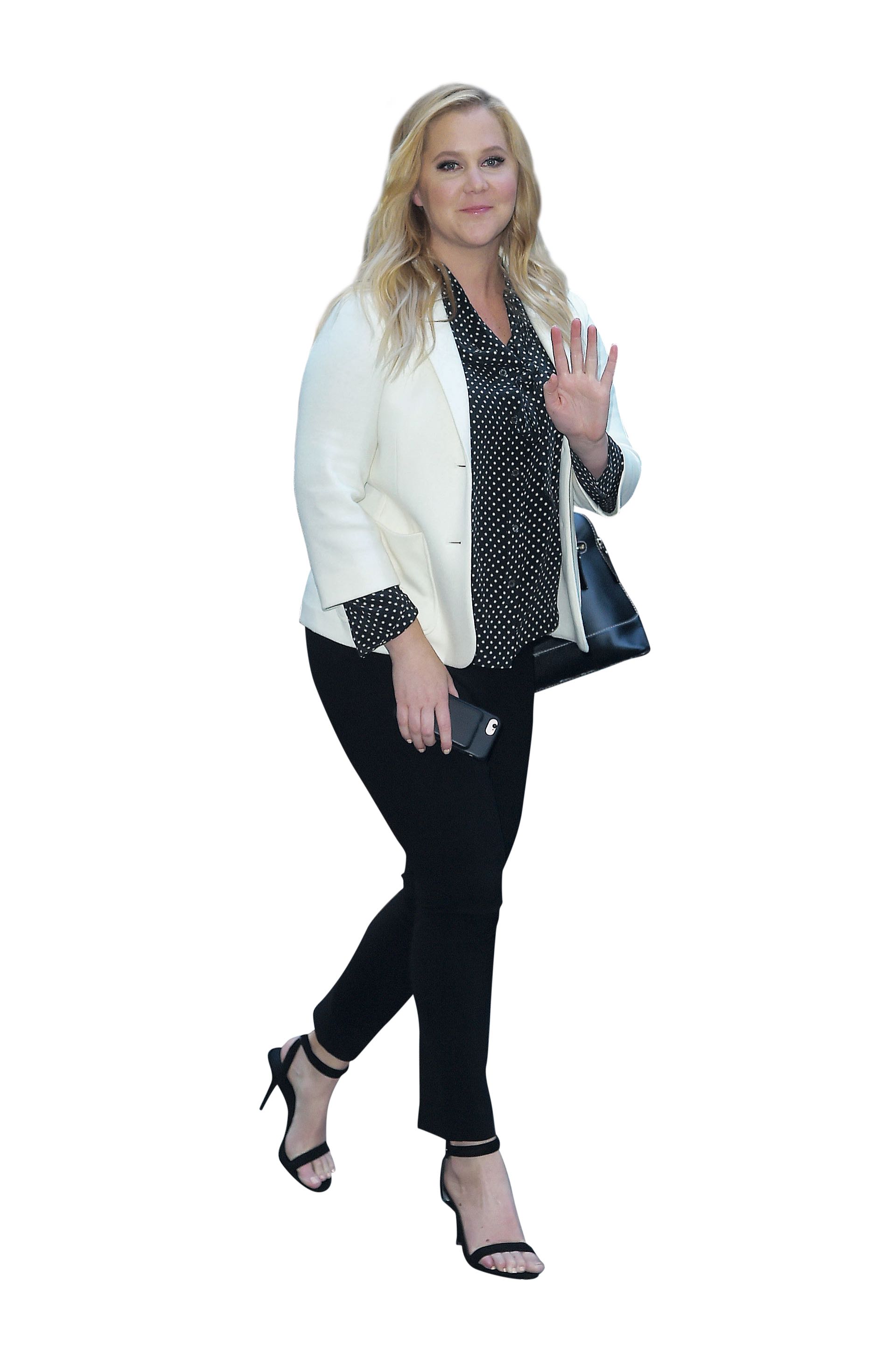 MANHATTAN, NY - MAY 15, 2016: Amy Schumer seen out in Manhattan on MAY 15, 2016 in Manhattan