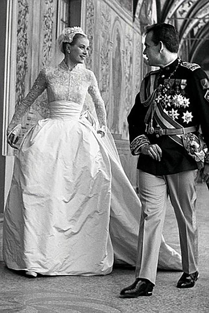 Grace Kelly se casó con el princie Rainiero a los 26 años de edad cuando estaba en la cima de su fama