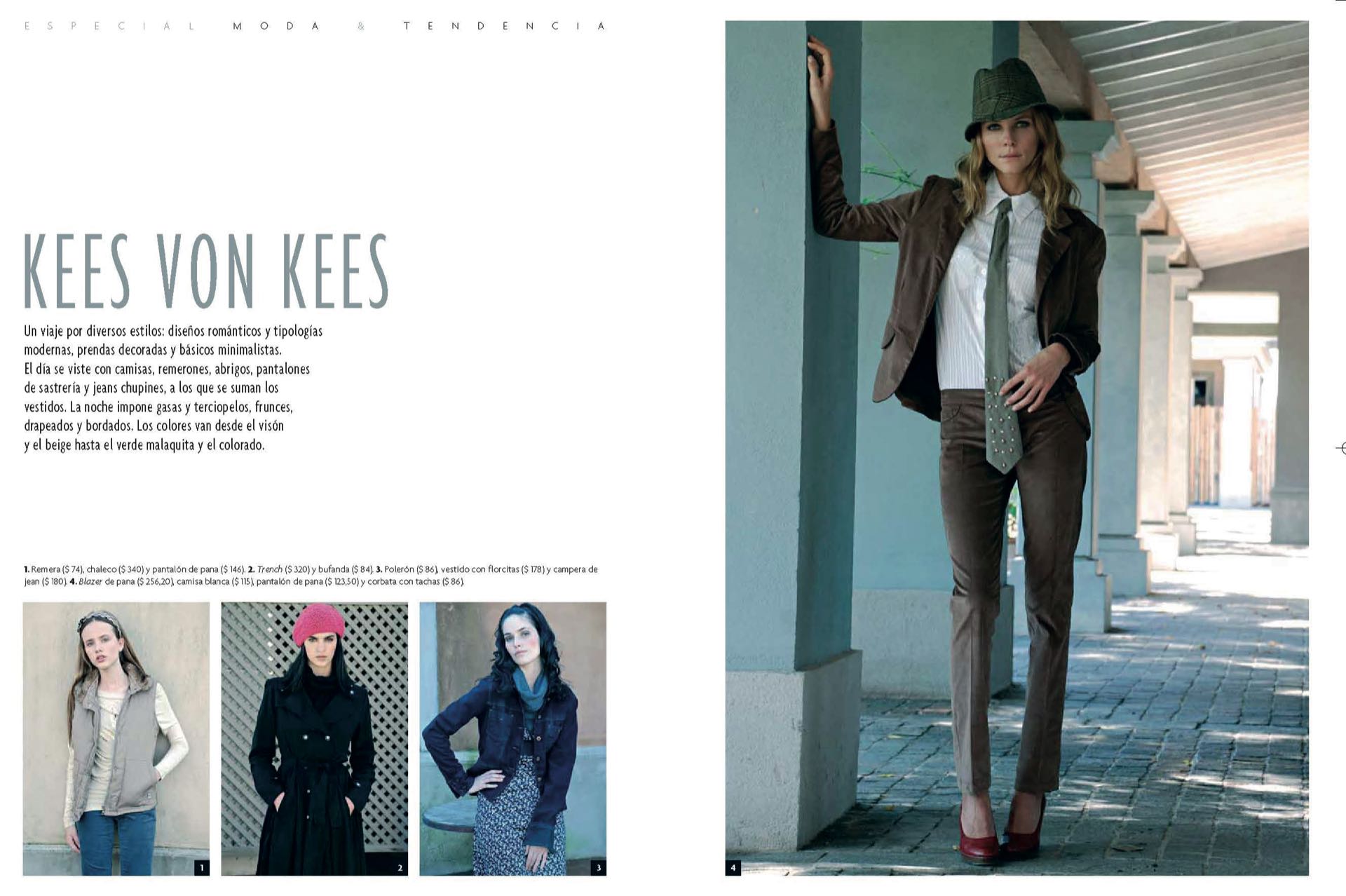 En notas de Moda y Tendencia.