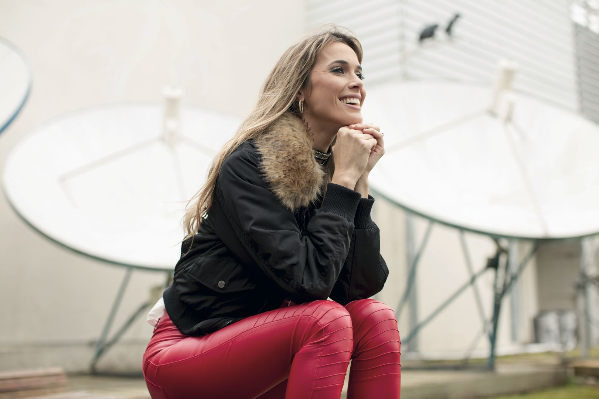 Chechu Bonelli, conductora periodística y modelo