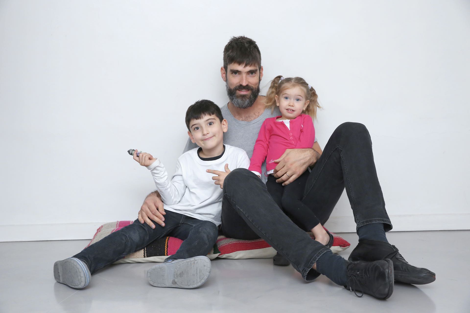 Nacho, Ciro y Azul